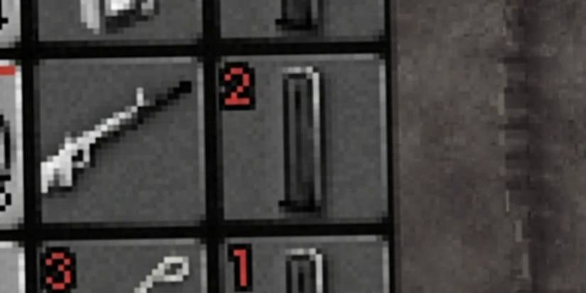 hunting rifle in darkwood