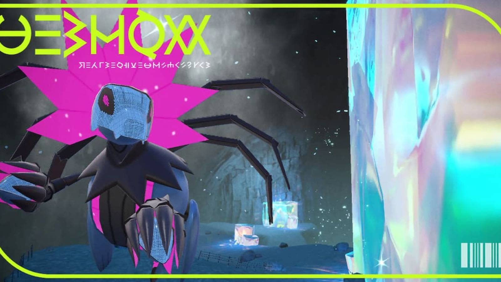 The pokedex cover for Iron Jugulis in Pokemon Scarlet and Violet