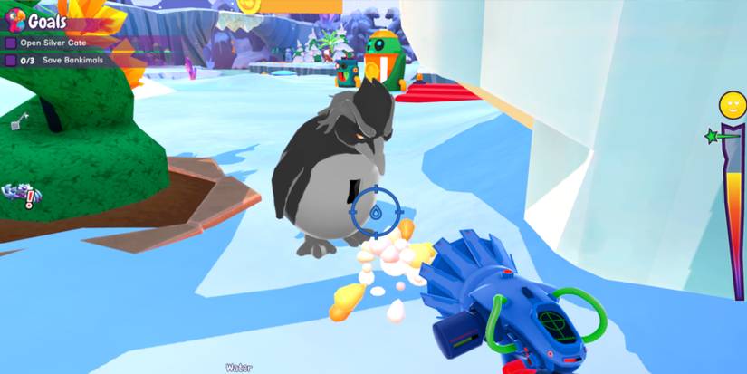 An emperor penguin in a frozen landscape. Image source: Terrence Smith