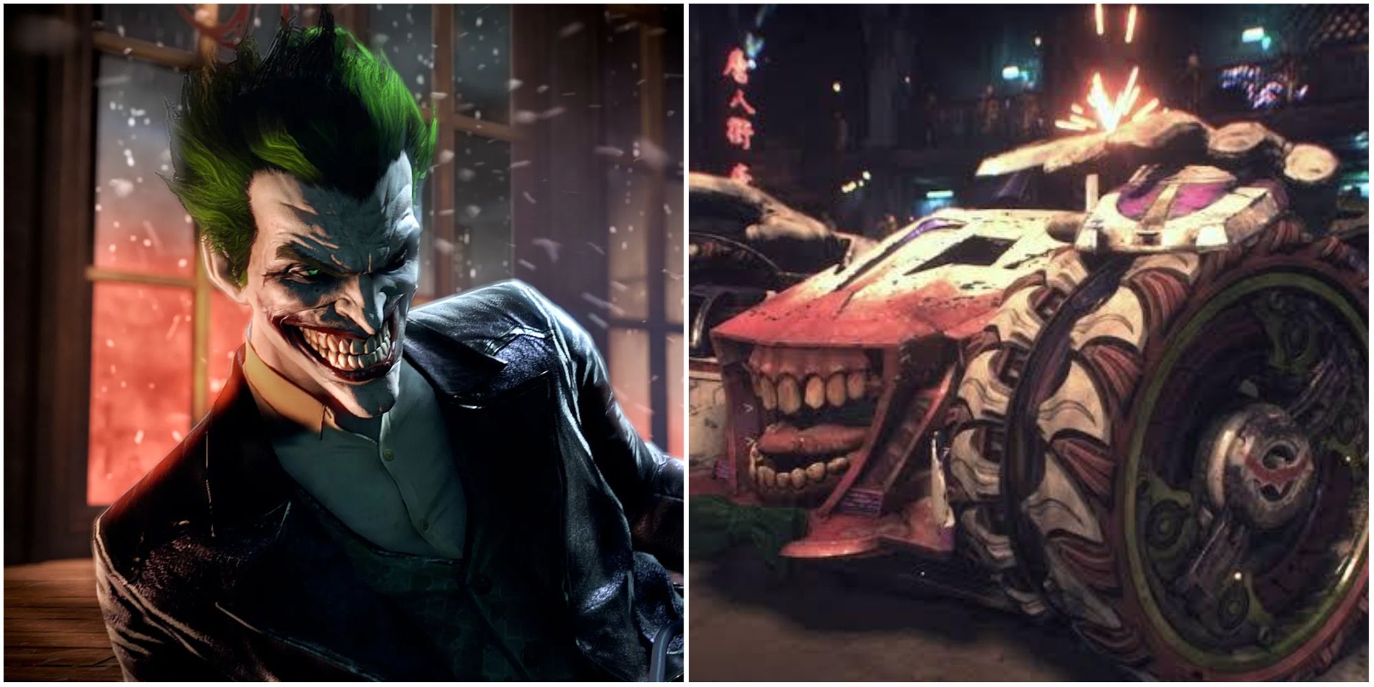 Joker in Batman: Arkham Origins and Arkham Knight