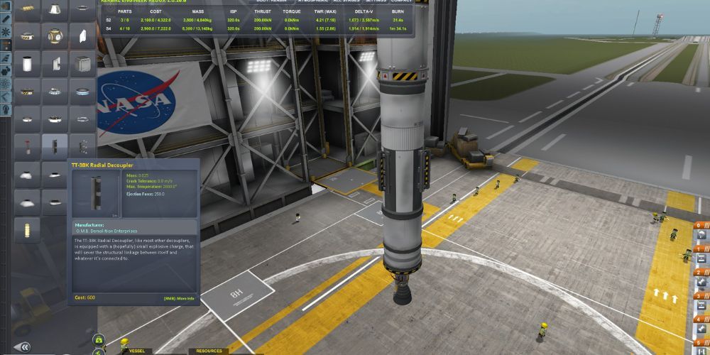 Kerbal Space Program Primary Engine Attached 