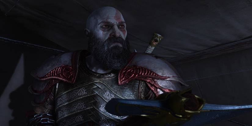 Kratos in God of War Ragnarok