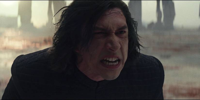 Kylo Ren in Star Wars: The Last Jedi