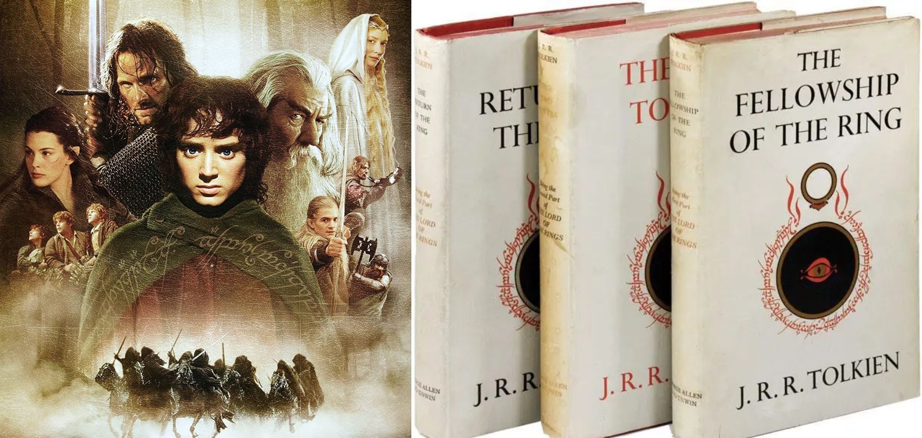 LOTR films and books