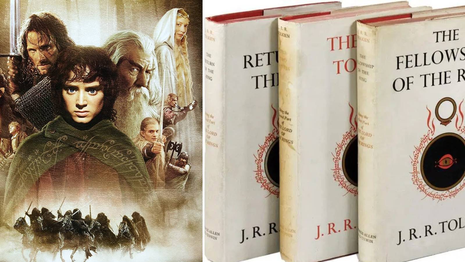 LOTR films and books