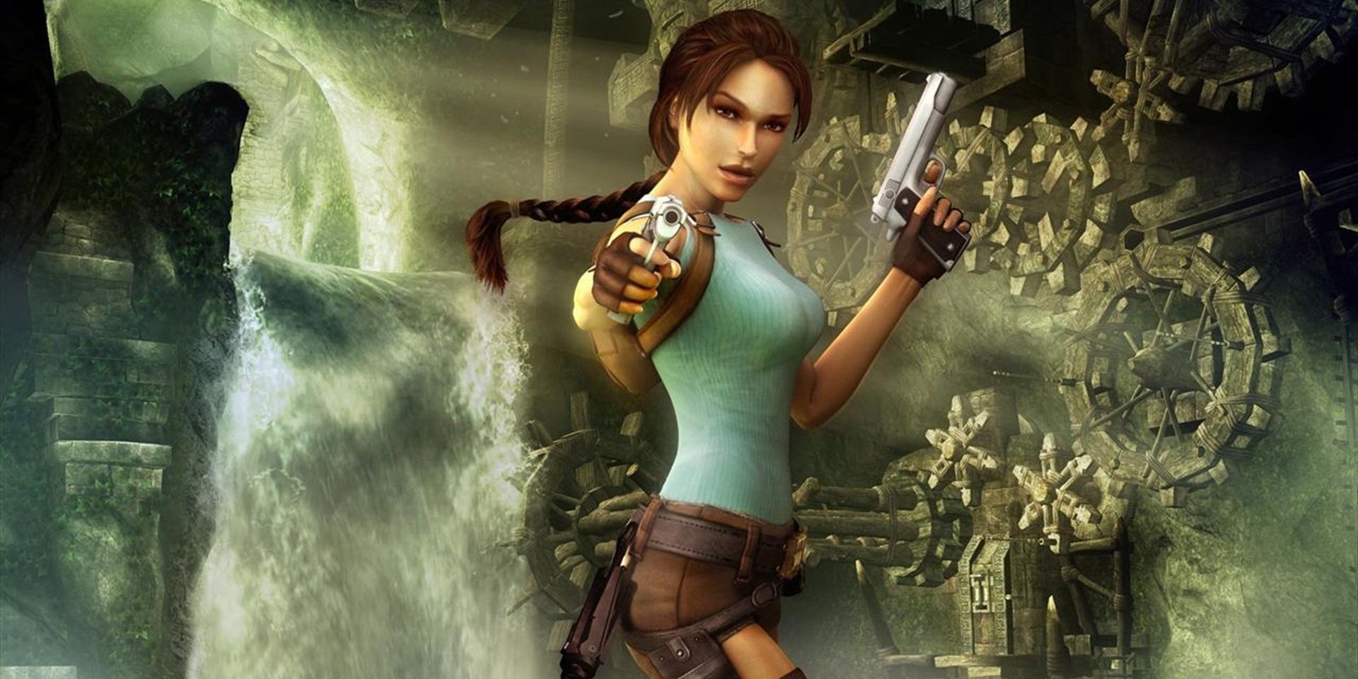 Lara Croft in Tomb Raider Anniversary