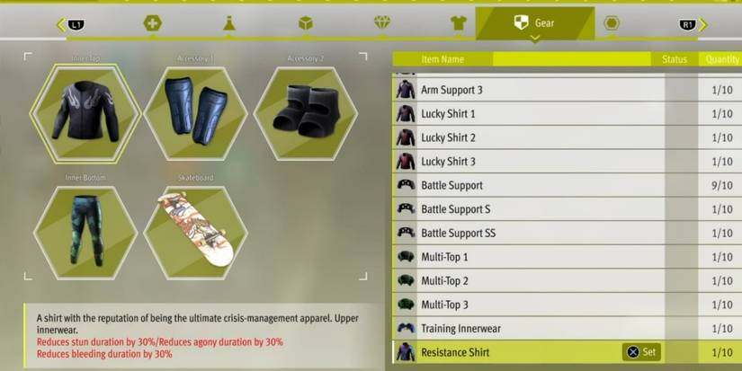 Lost Judgment Gear- Resistance Shirt