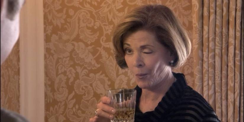 Jessica Walter as Lucille winking meme Arrested Development