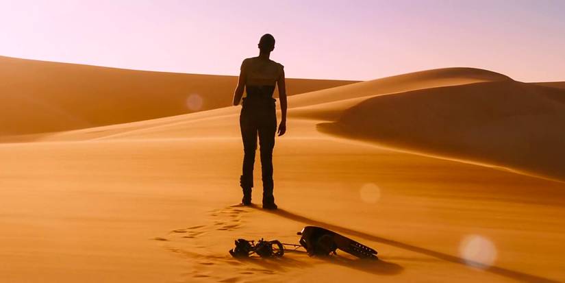 Furiosa in Mad Max Fury Road