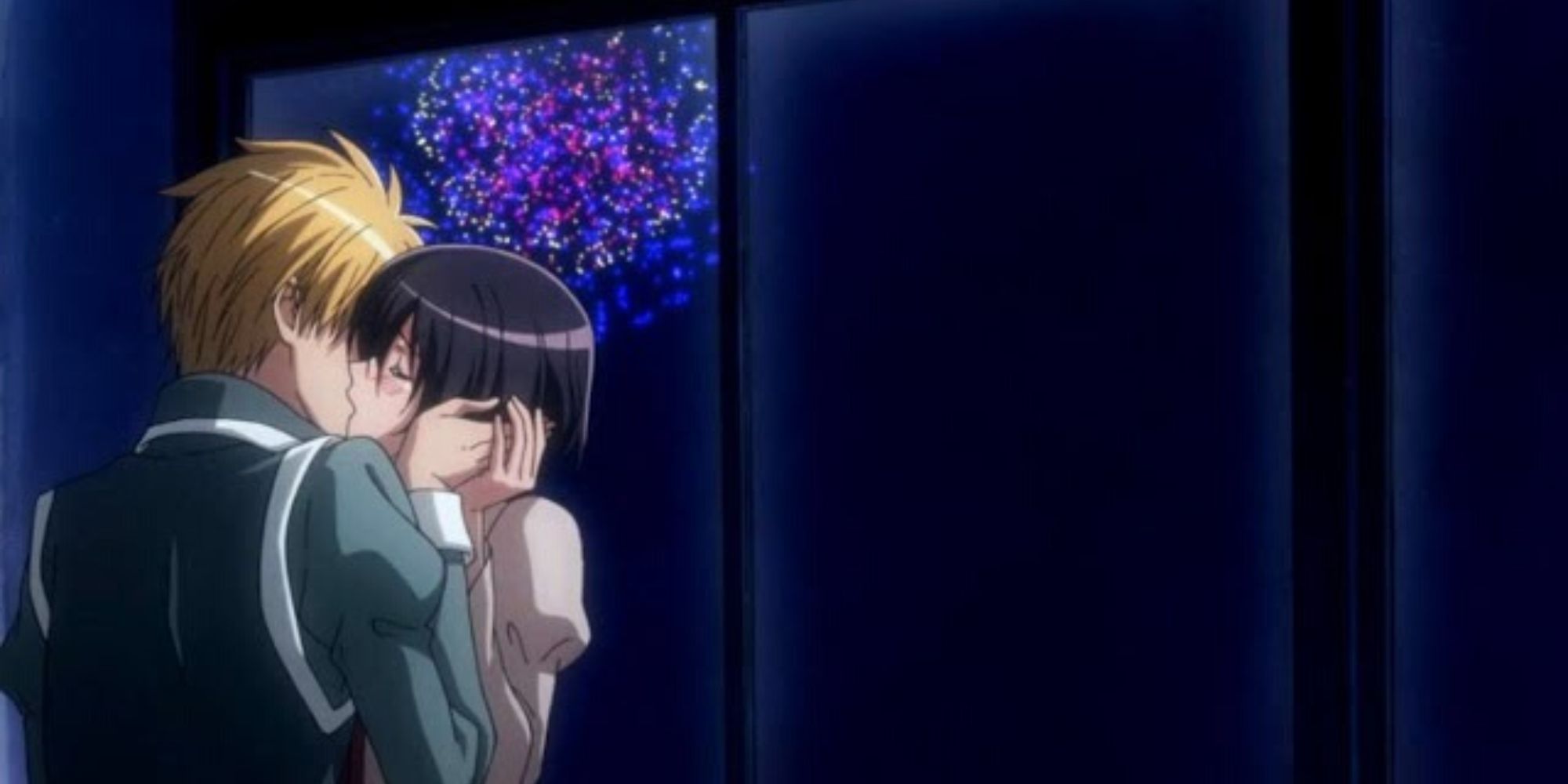 Takumi Usui & Misaki Ayuzawa kiss in Maid Sama!