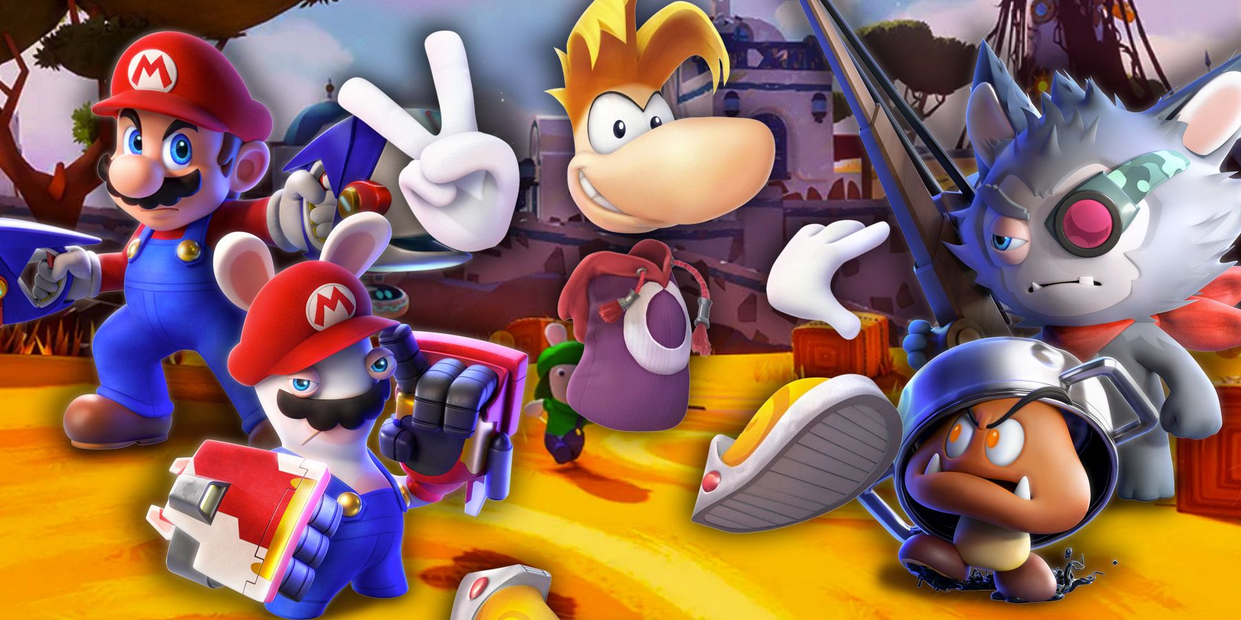 Mario Rabbids Sparks Of Hope Miss Point Rayman DLC