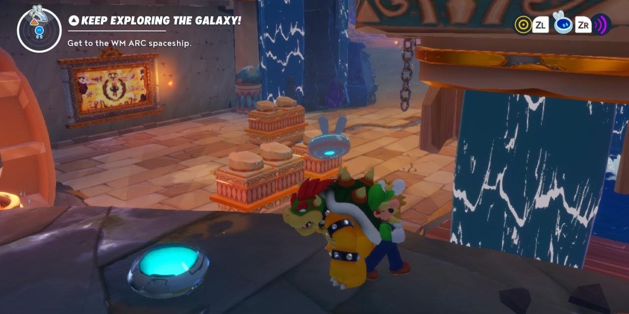 The Augie Memory location in Mario Rabbids Sparks of Hope 