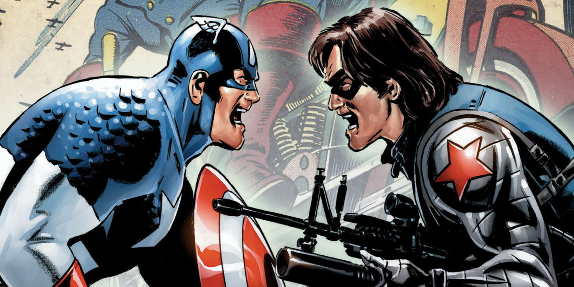 Captain America & Bucky Barnes In Marvel Comics