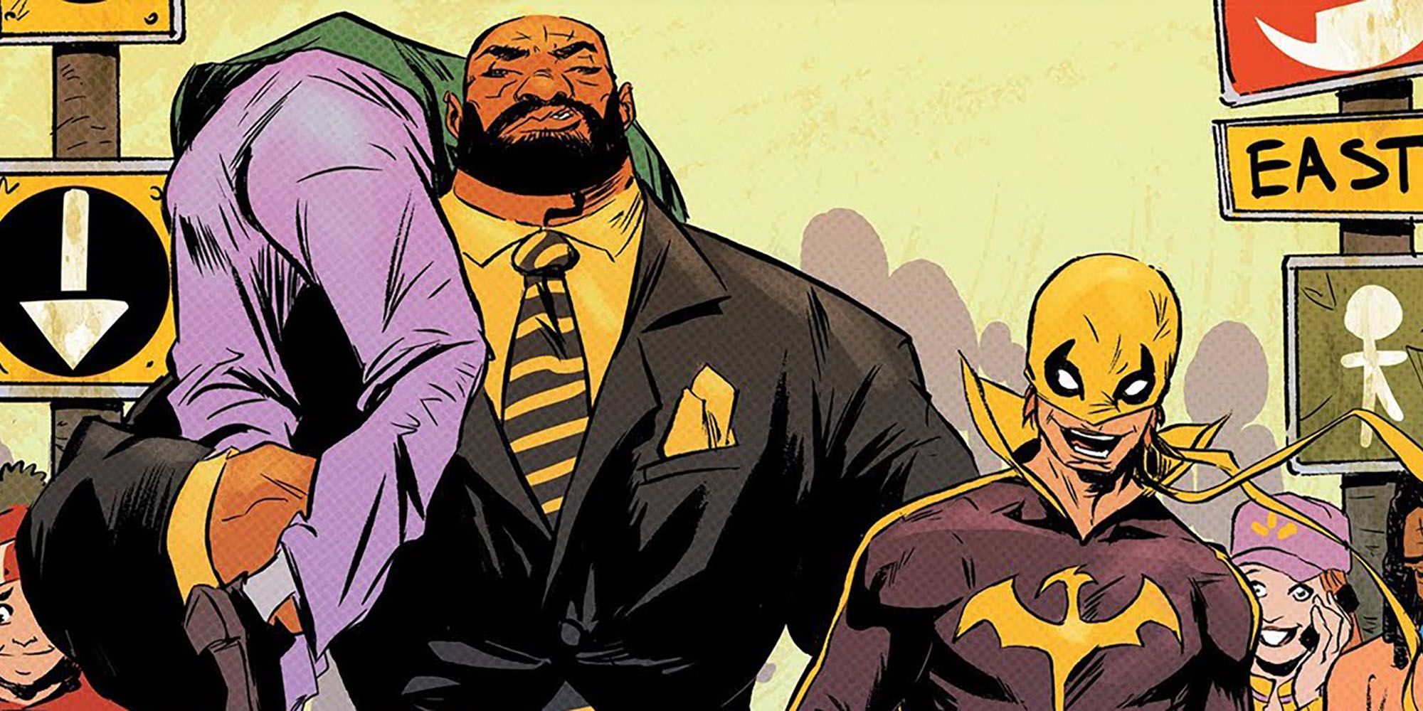 Luke Cage And Iron Fist In Marvel Comics