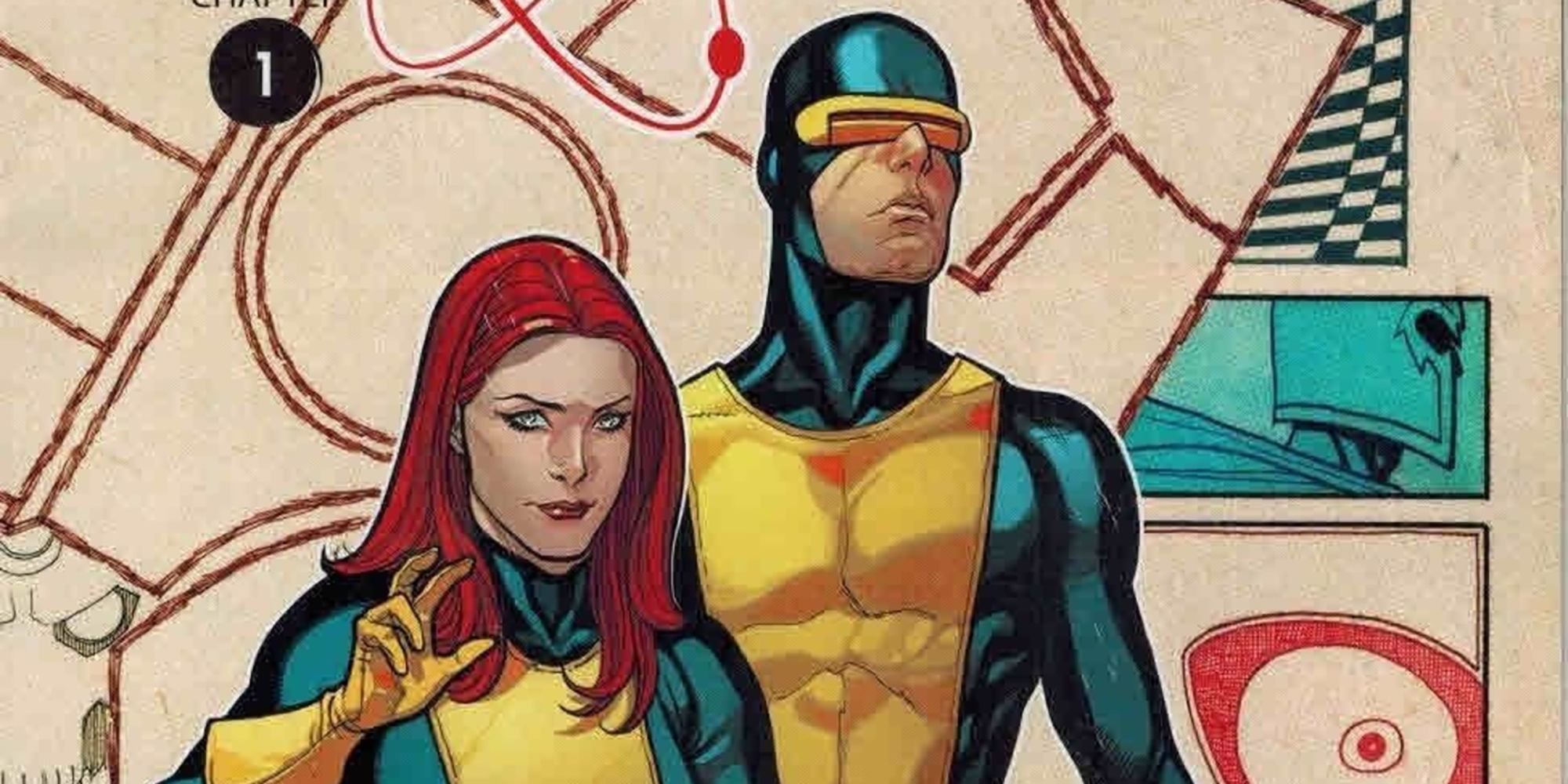 Cyclops And Jean Grey In Marvel Comics