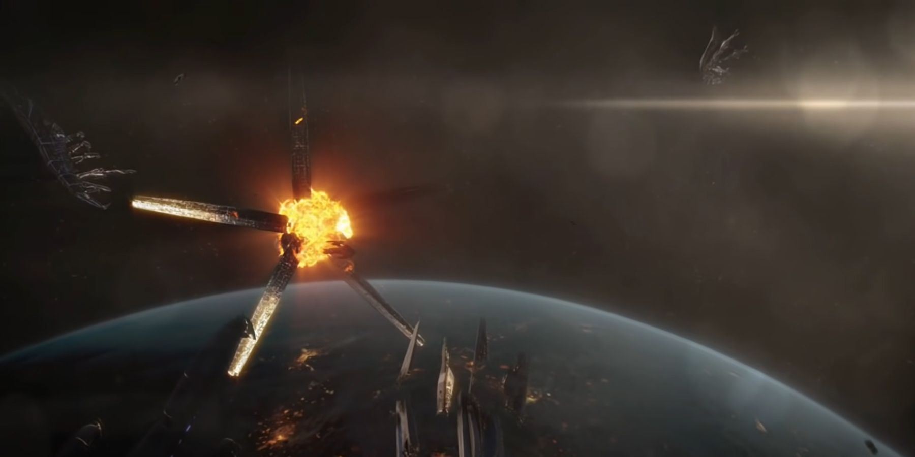 Mass Effect: Legendary Edition Citadel Exploding