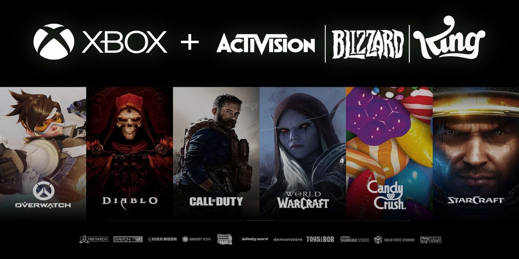 Microsoft-Activision-Blizzard properties