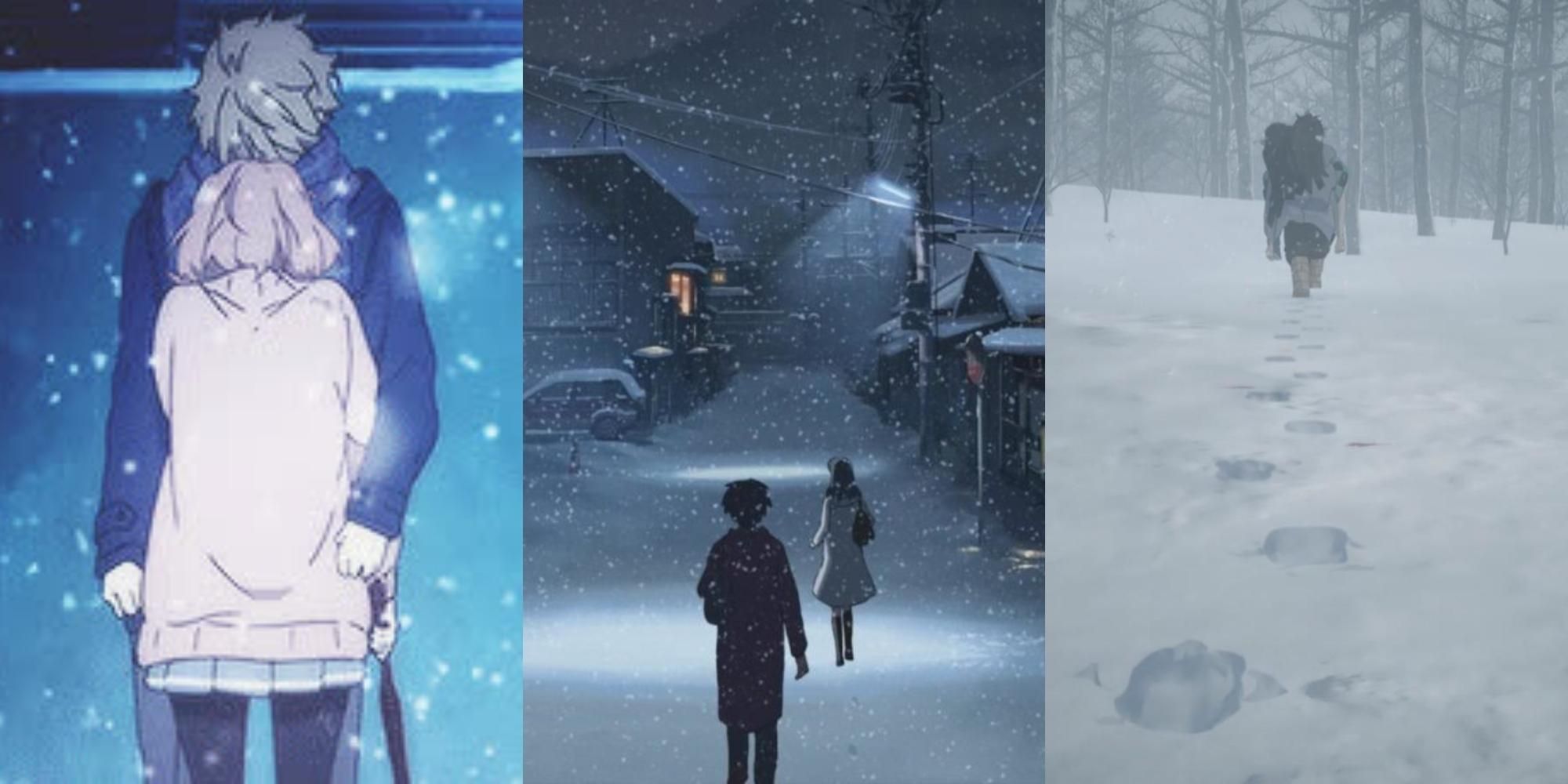 Most Beautiful Snow Scenes In Anime