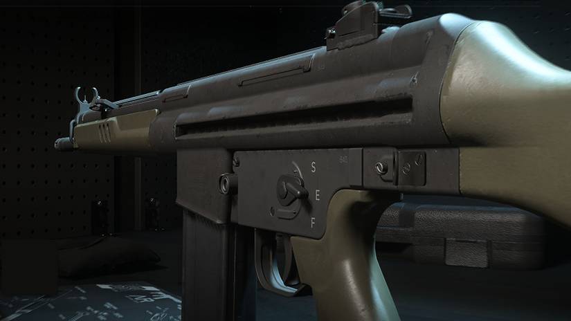 Modern Warfare 2 Lachmann 762 Side angle
