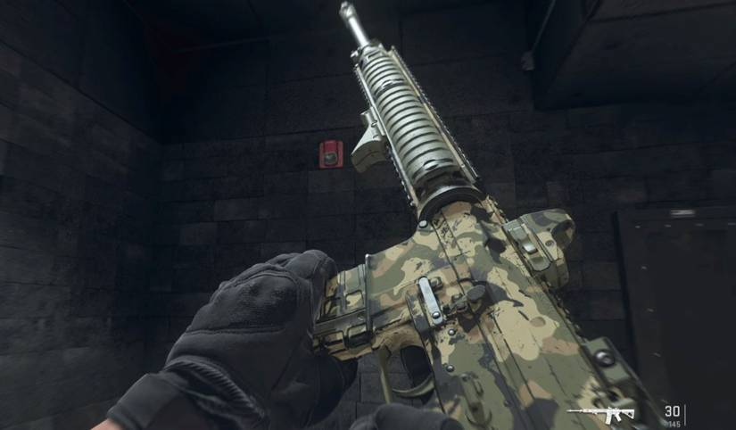 Modern Warfare 2 M4 In Game