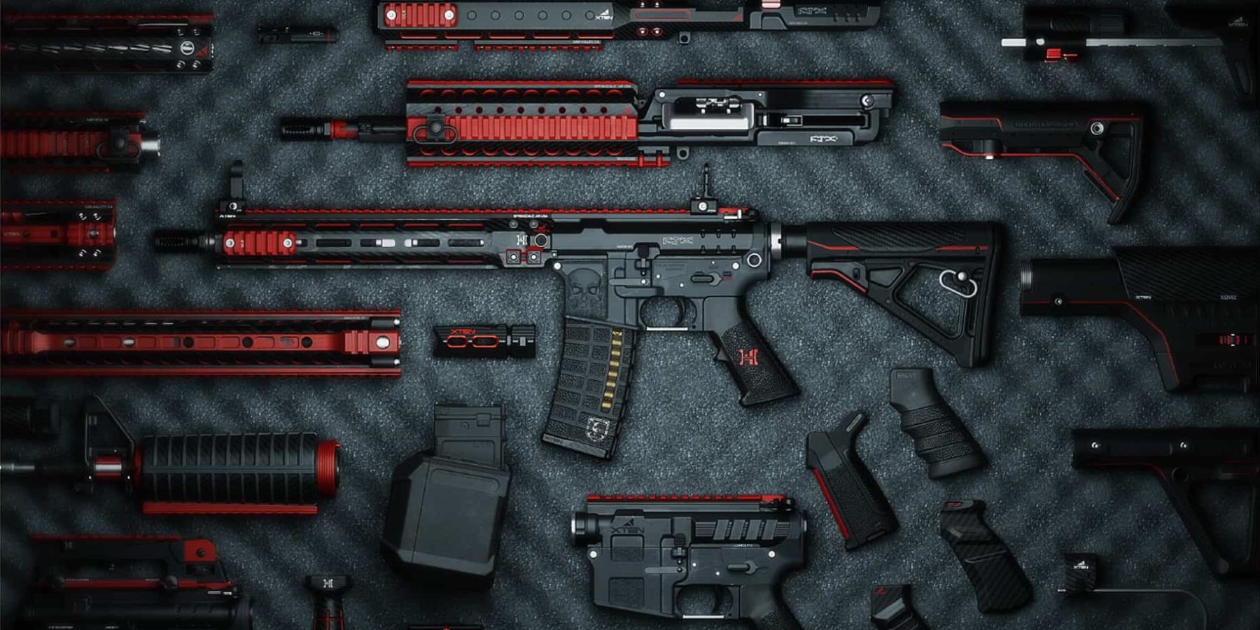 Weapon loadout from Call of Duty: Modern Warfare 2