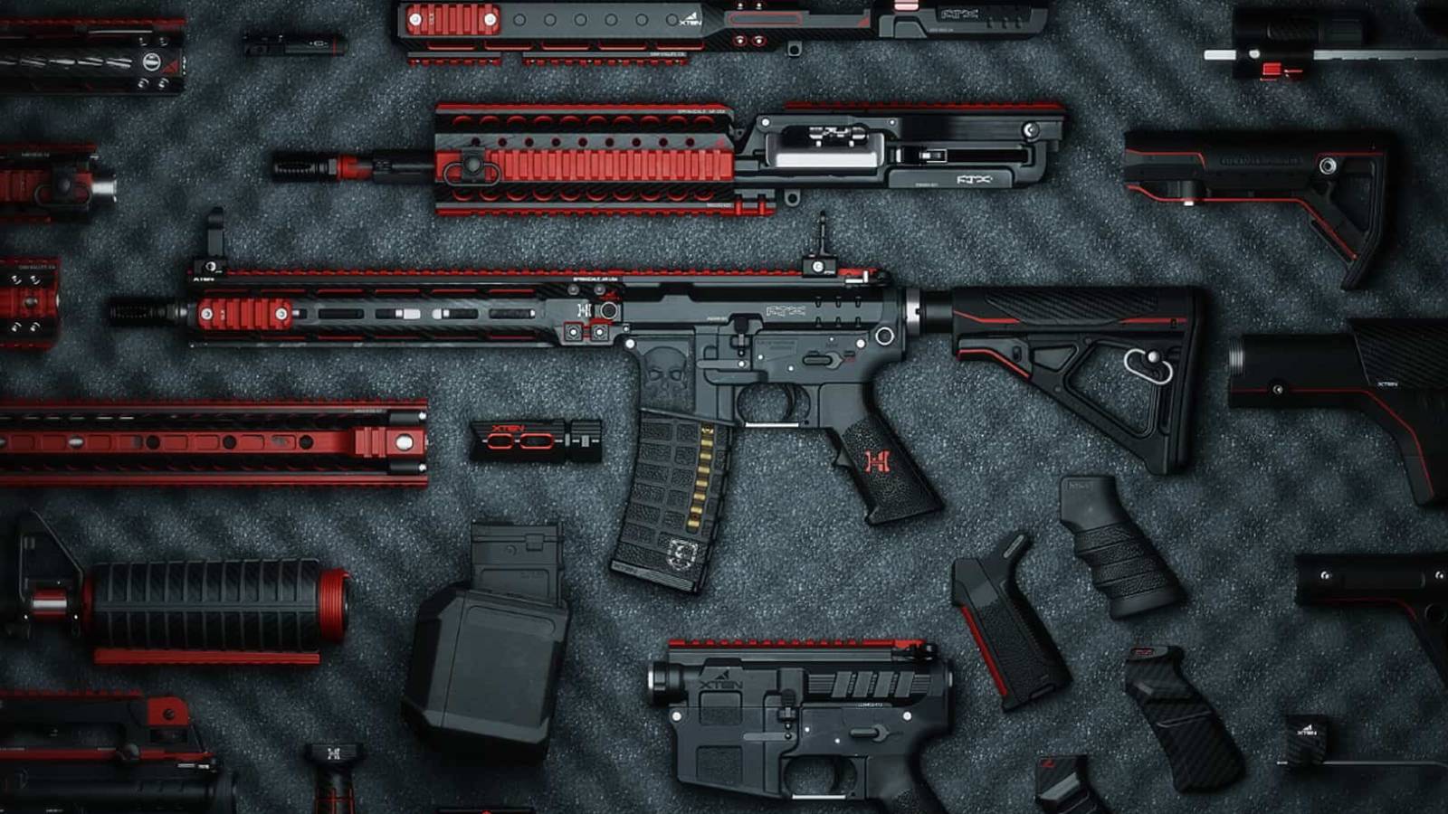 Weapon loadout from Call of Duty: Modern Warfare 2