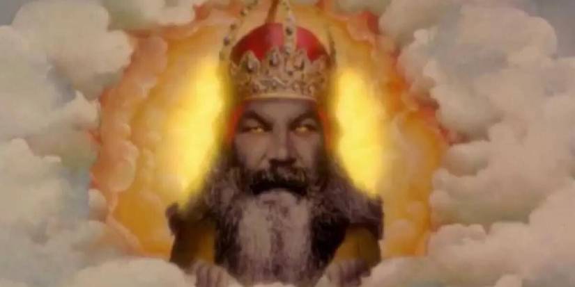 God in Monty Python and the Holy Grail