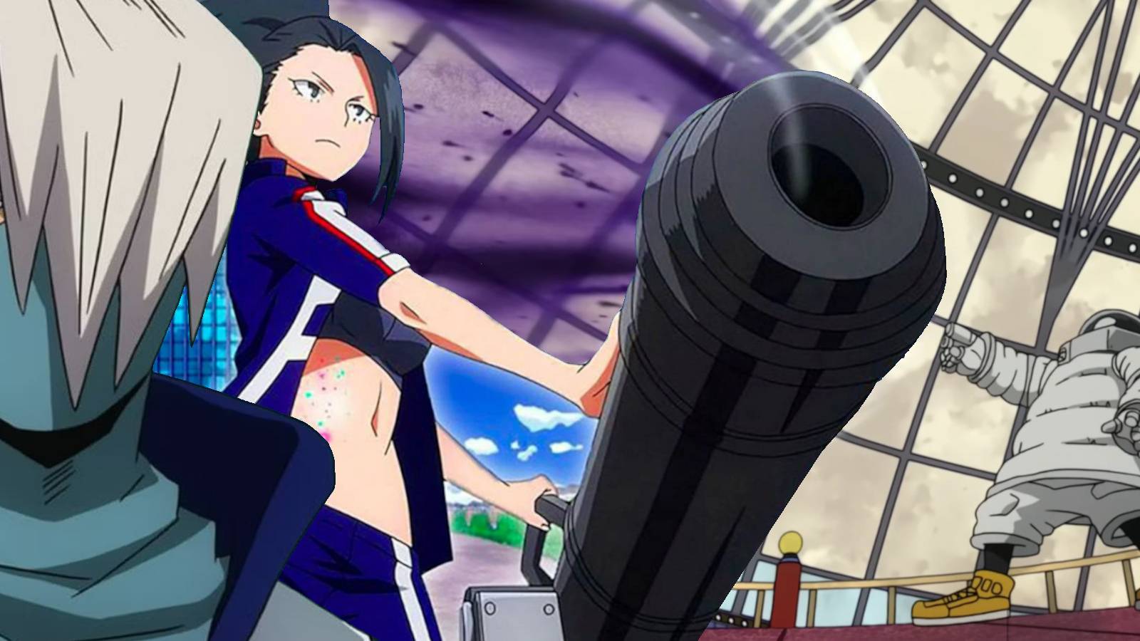 My Hero Academia Best Support Heroes Shoji, Momo and Thirteen