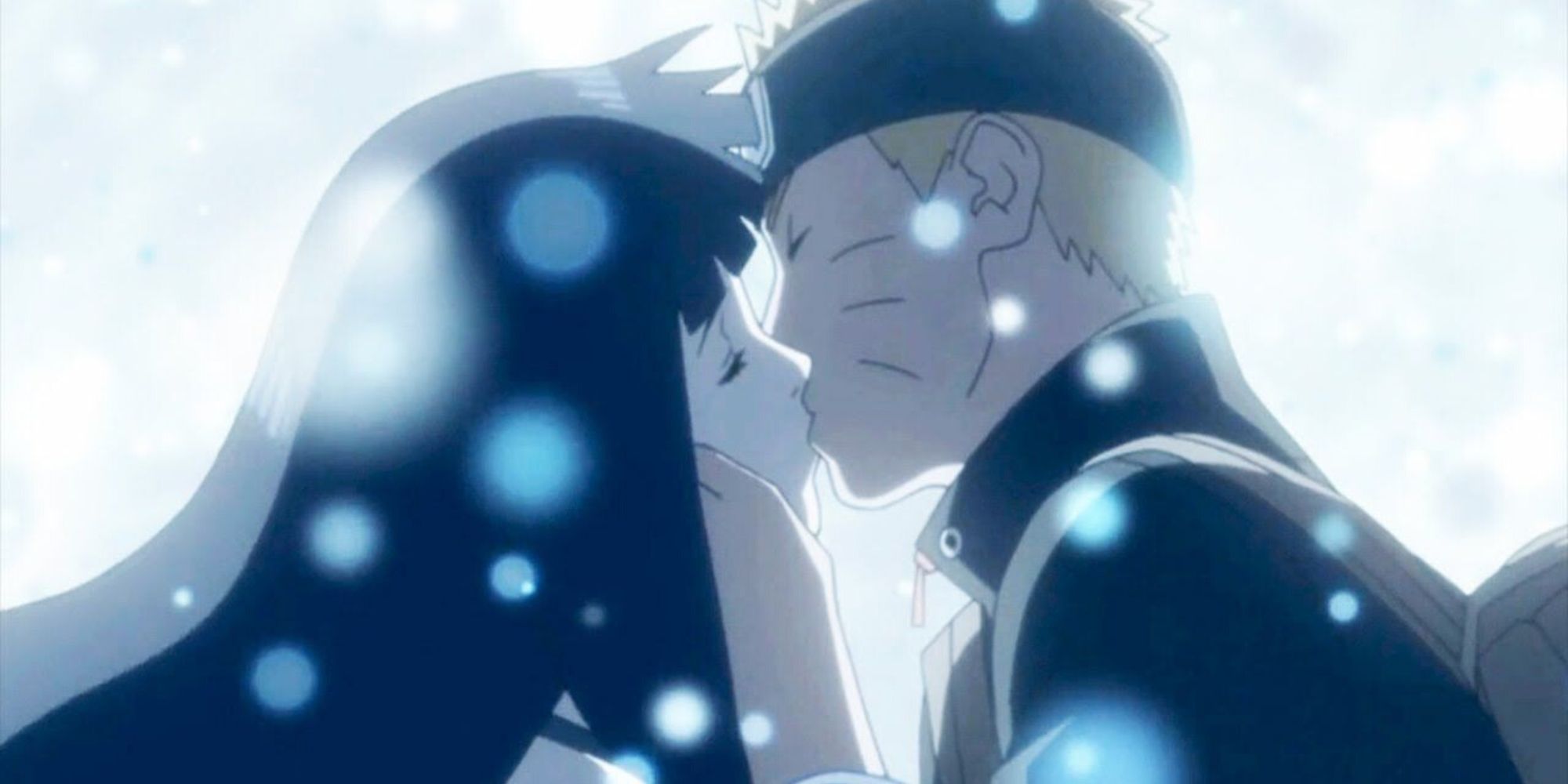 Naruto & Hinata kiss in Naruto