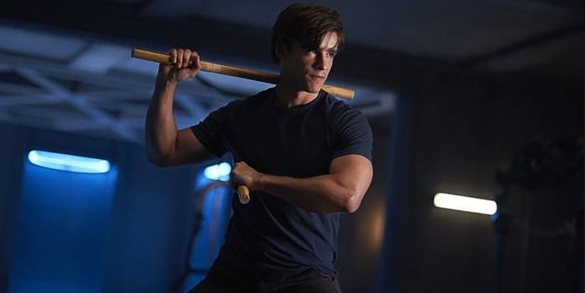 Nightwing Training In Titans