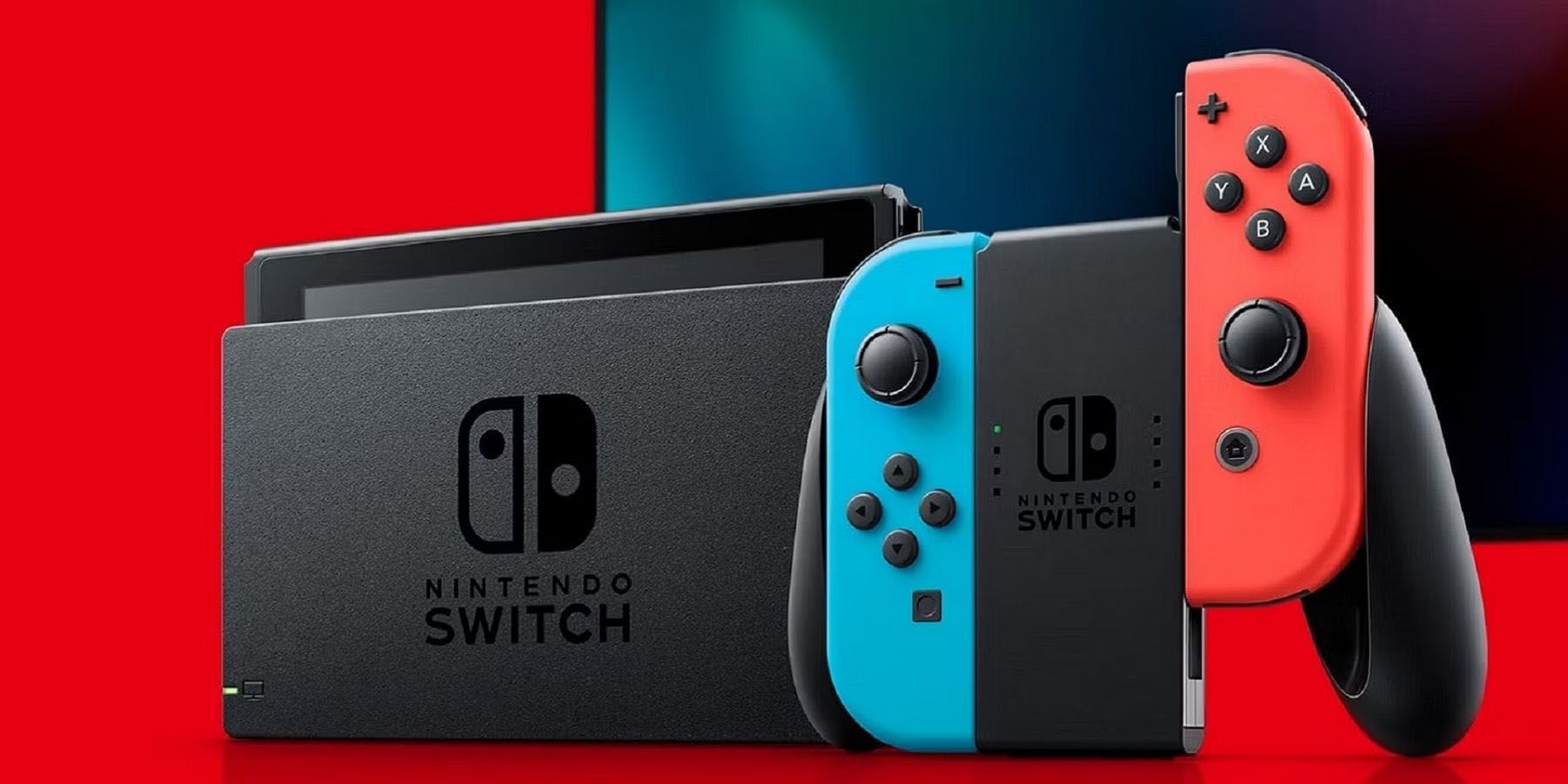 Nintendo Switch gedockt met controller