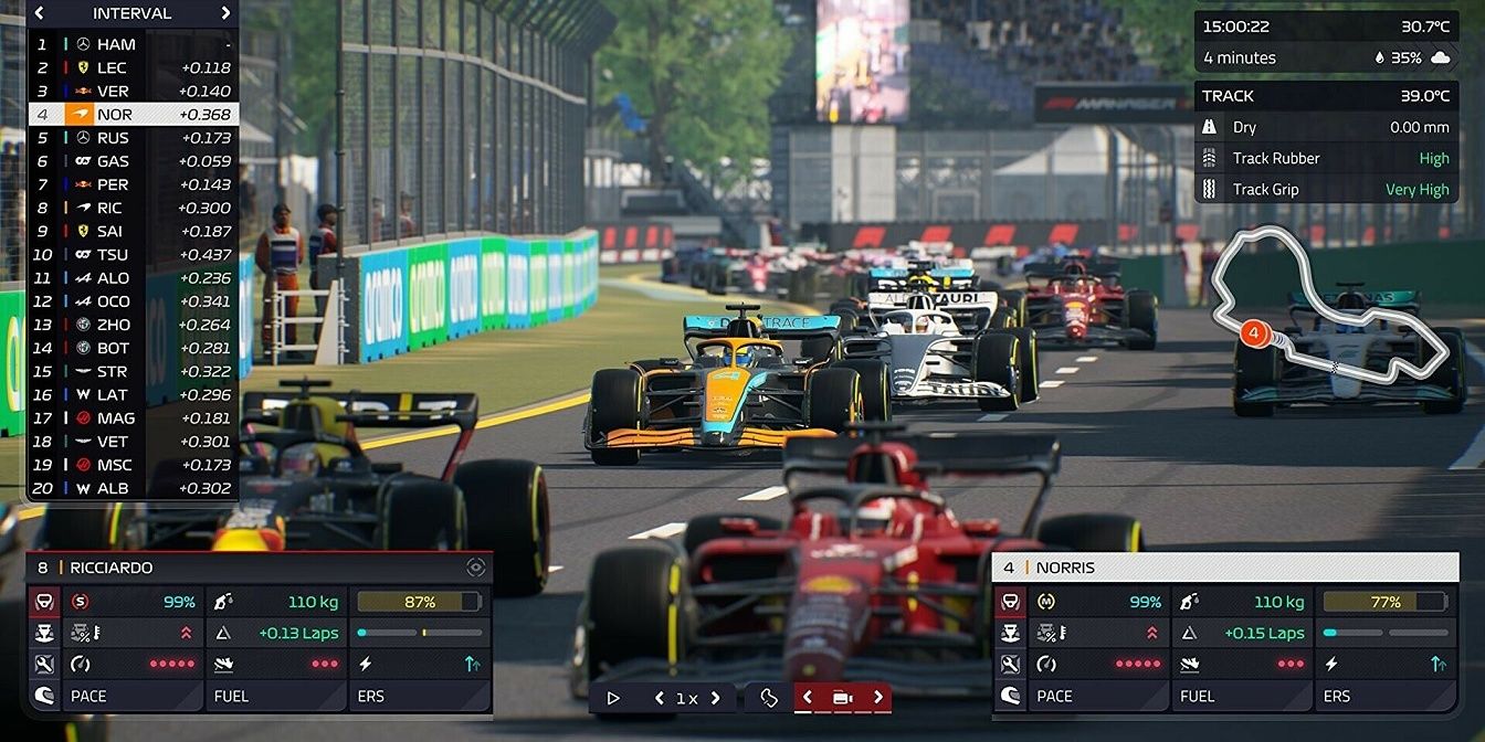 Non-Football Manager Sports Sims- F1 Manager 2022