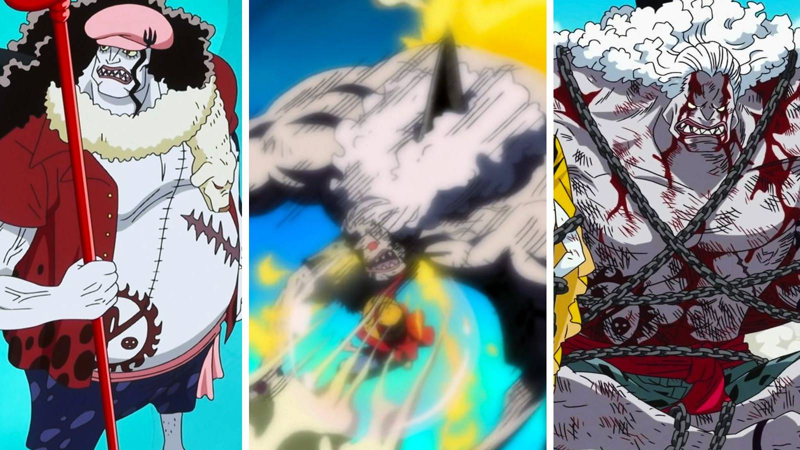 One PIece Hody Jones Defeats