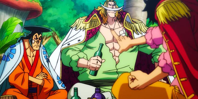 One Piece Roger Whitebeard Oden