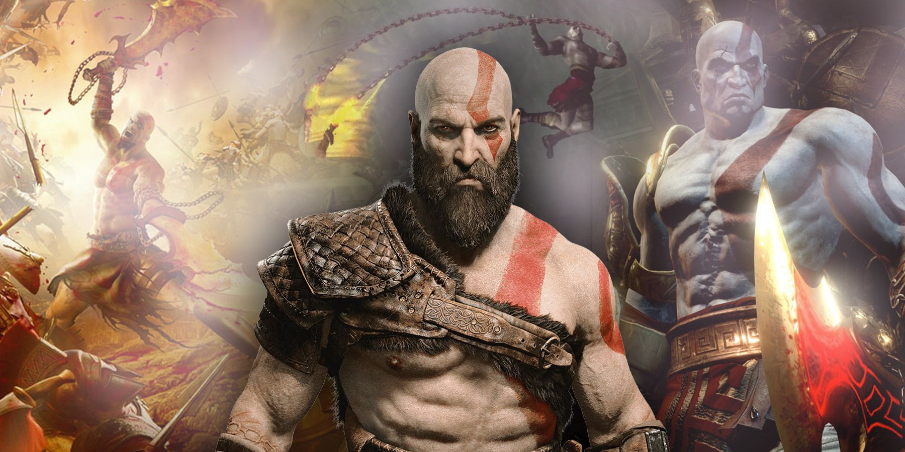 God Of War 1 Promo art remake : r/GodofWar