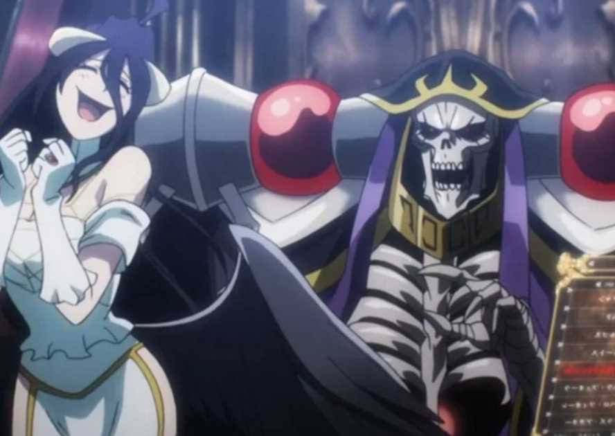 Albedo Dancing Beside Ainz Ooal Gown
