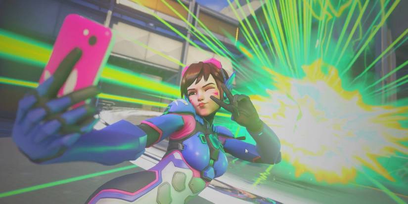 Overwatch 2 Clip Shows D.Va Get Incredible Team Kill Using Symmetra’s Teleporter