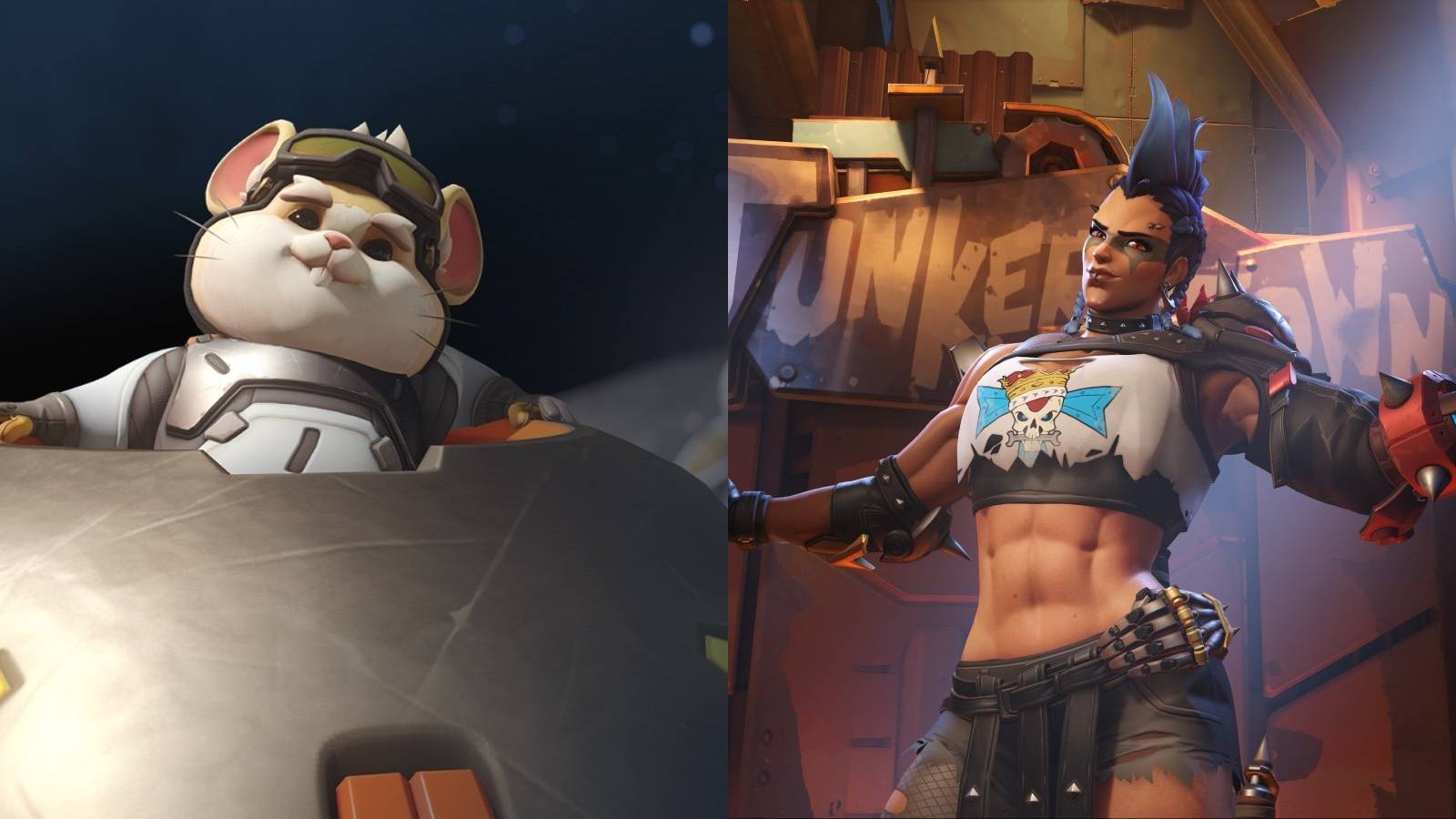 Overwatch 2 Fan Points Out Interesting Similarity Between Junker Queen and Wrecking Ball Skin