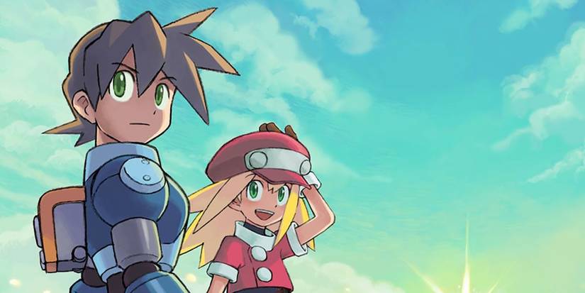 A Poster For Mega Man Legends