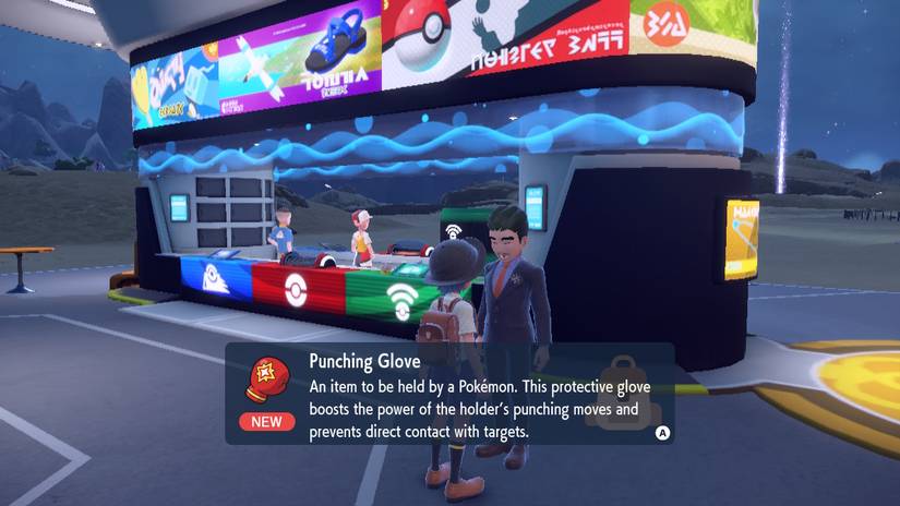 PUNCHING glove item pokemon scarlet violet
