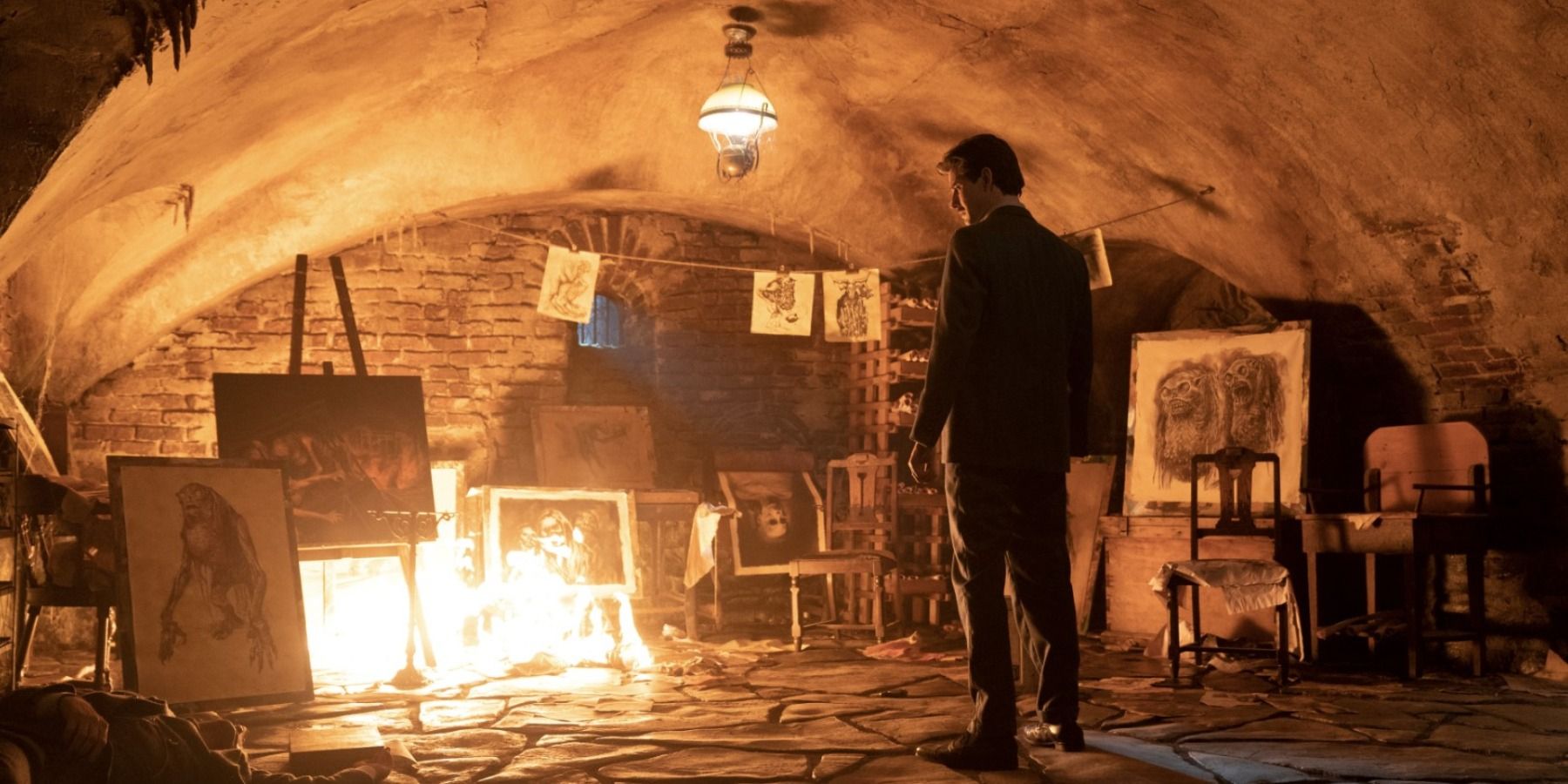 Ben Barnes in Guillermo Del Toro's Cabinet of Curiosities 'Pickman's Model' episode