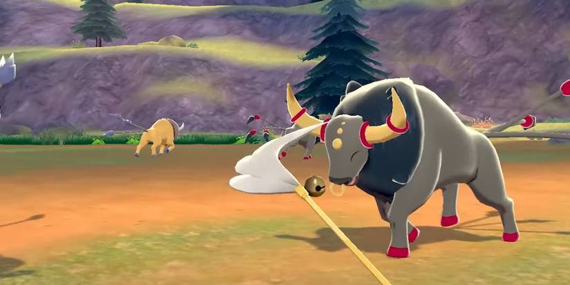 Paldean Tauros In Pokemon Scarlet & Violet