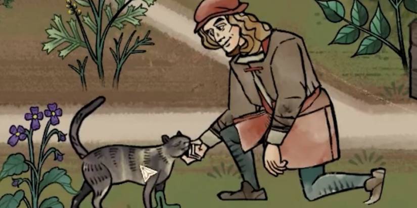 Petting Mausfanger (and all of the other pets too) will unlock an achievement