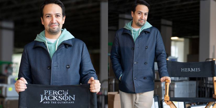 Percy Jackson Lin Manuel Miranda is Hermes