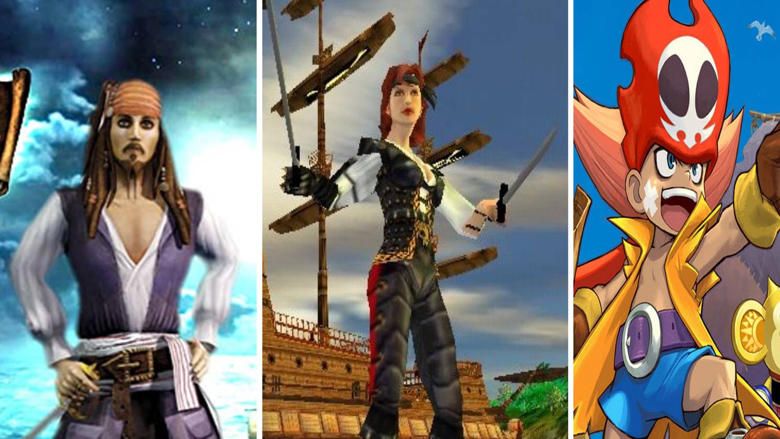 Three forgotten video games about pirates.