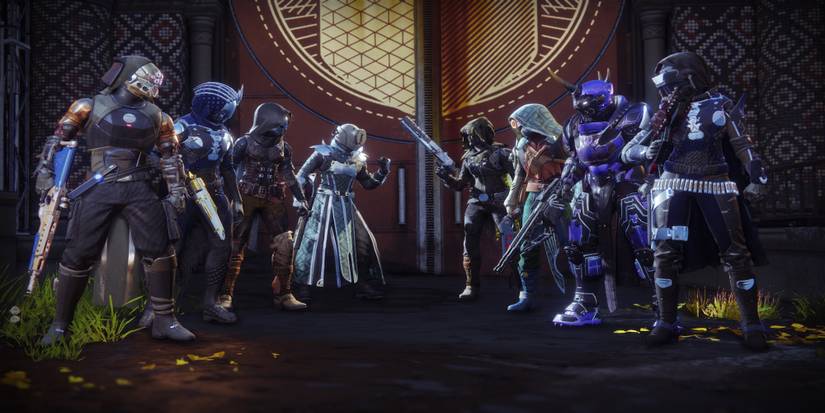 Playing a match in Destiny 2