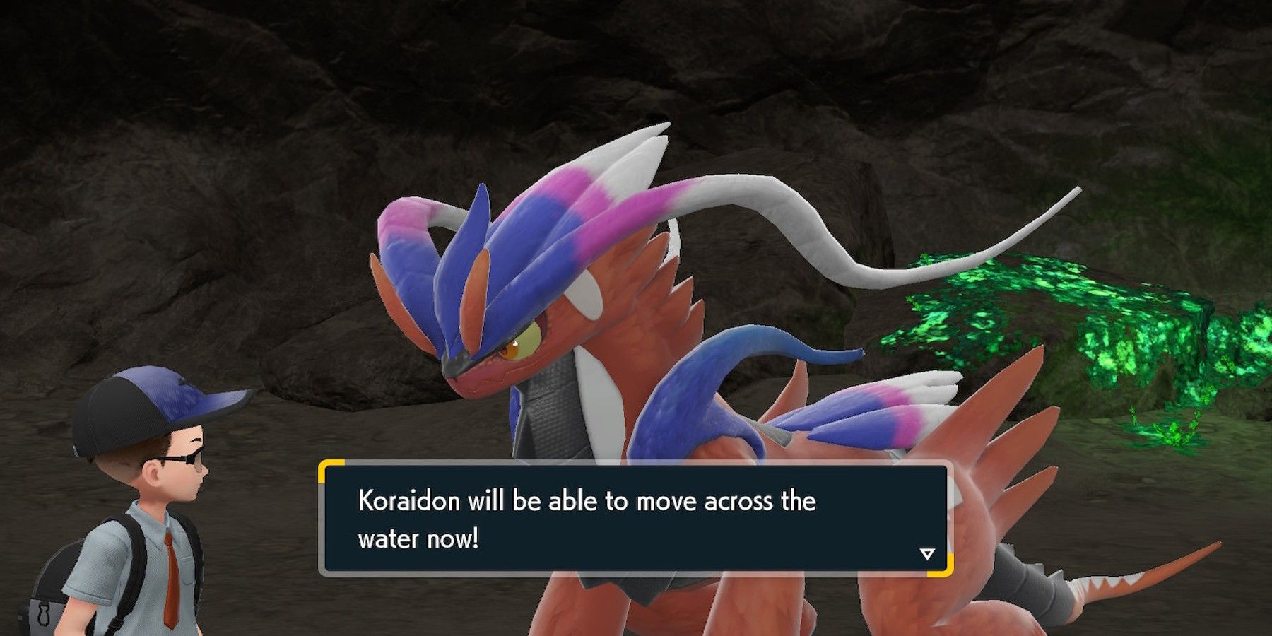 Pokemon Scarlet Violet-Koraidon Power Up after Sky Titan battle
