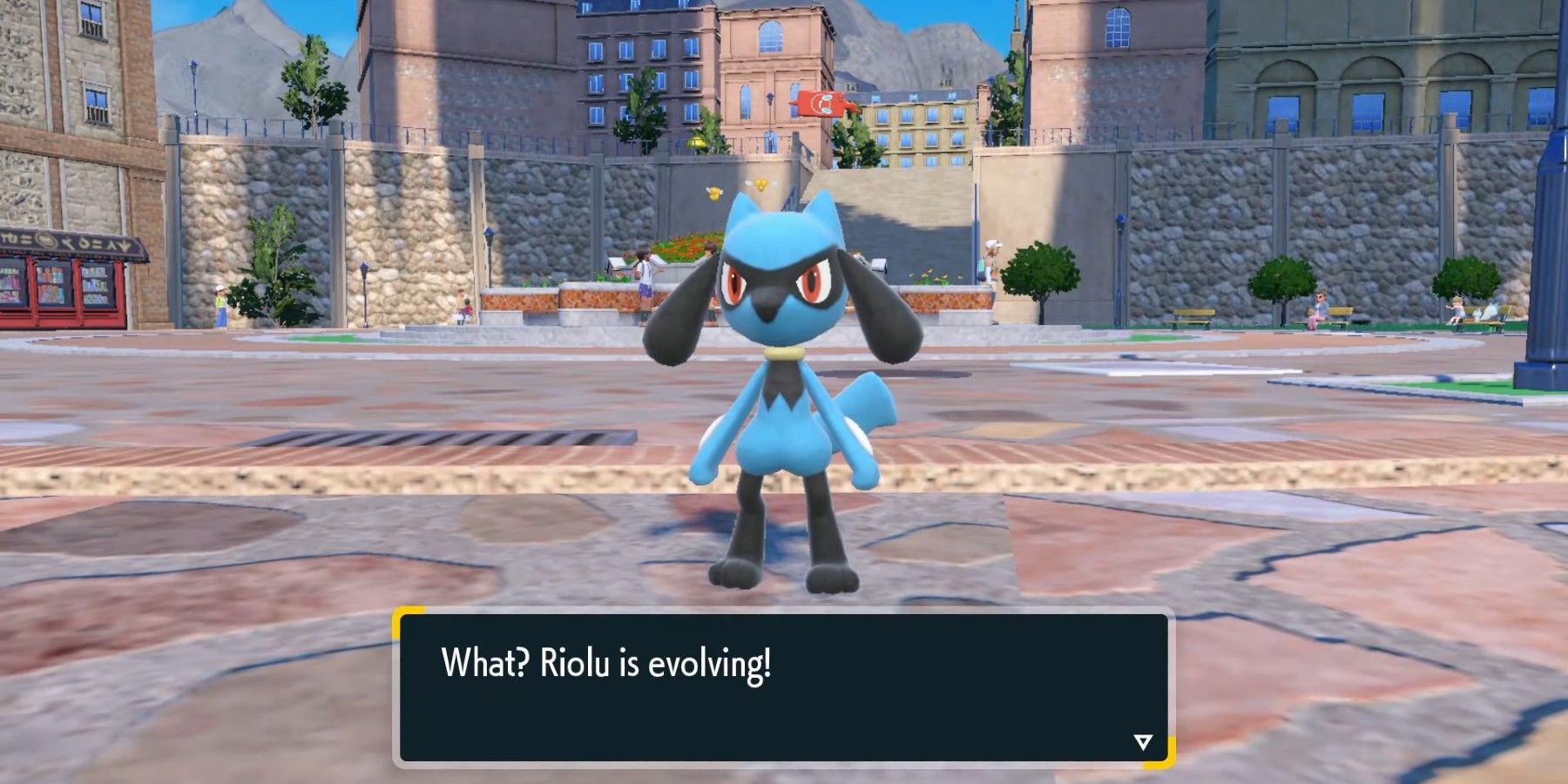 Shiny Lucario ( Riolu Evolution ) Pokemon Trade Go