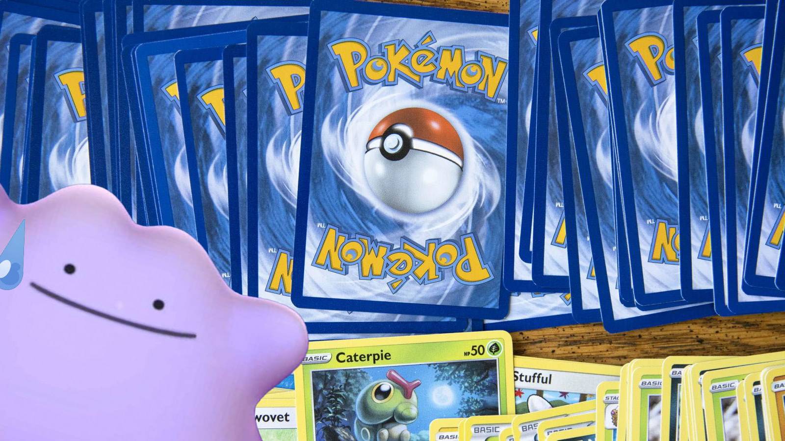 Pokemon TCG cards Ditto awkward stare