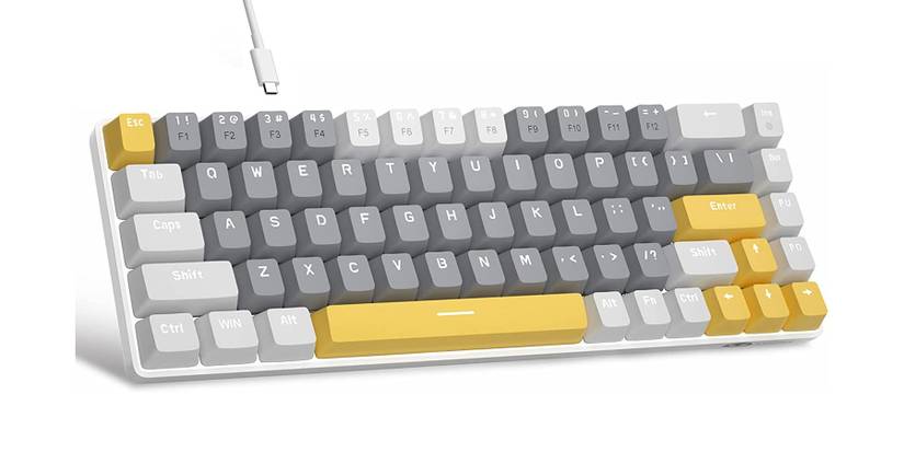 Portable 60% Mechanical Gaming Keyboard